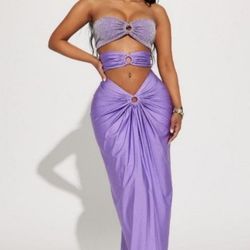 Purple Maxi Dress 