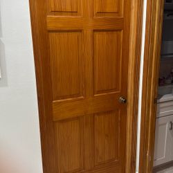 Solid Wood Doors In Excellent Condition
