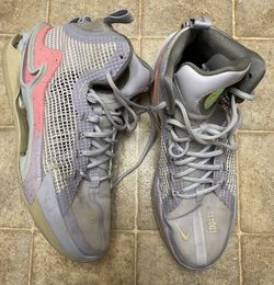 Size 12- Used Nike Air Zoom GT Jump Easter Oxygen Purple Coral Chalk CZ9907-501