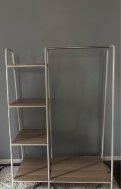 Clothing Rack Organizer Shelf Unit