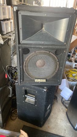 Yamaha S112 1V passive pa speakers
