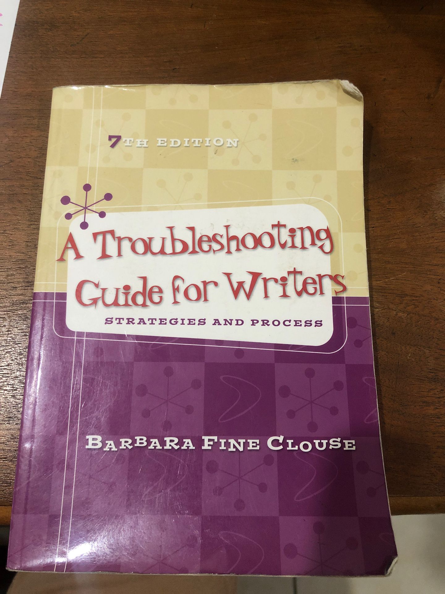 A troubleshooting guide for writers