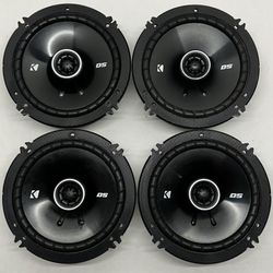 Pre-Owned Kicker 43DSC6504 DS Series 6-1/2" 2-Way Car Speakers Tested & Works