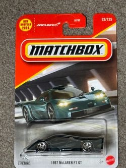 Matchbox 1997 McLaren F1 GT Die-Cast Car tag hot wheels hotwheels th treasure hunt super sth soup