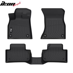 Fits 2018-2025 Audi Q5 SQ5 PHEV Sportback TPE All Weather 3D Floor Mats Cargo Carpet