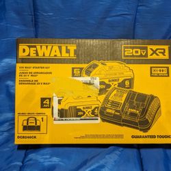 DeWalt 20 Volt Max Starter Kit