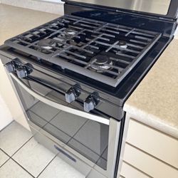 Stainless Gas Range Stove by Whirlpool