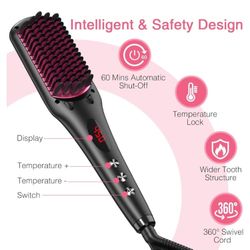 Hair Straightener Brush