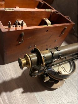 Old surveying equipment