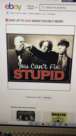 Wall Poster 3 Stooges 