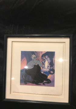 Disney Collectible Rare Mixed Media POOR UNFORTUNATE SOULS