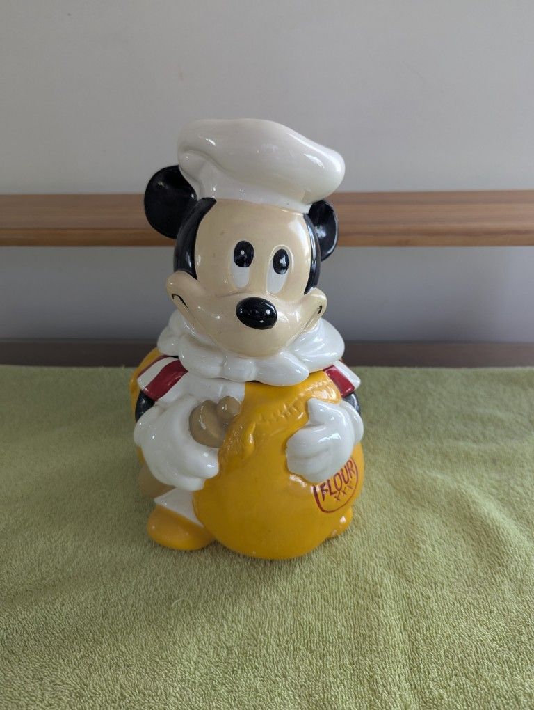 Mickey Mouse Flour Jar