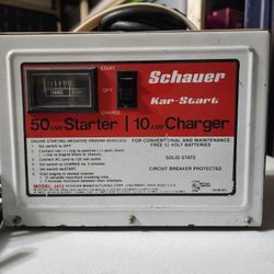 Vintage Schauer Kar Start battery starter/charger