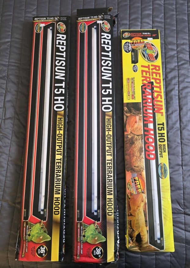 Reptisun Uvb Fixture And Buld From Zoo Med