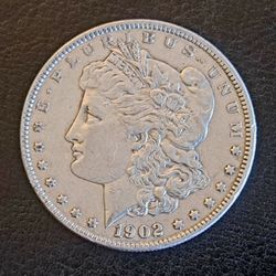 1902 Morgan Silver Dollar AU to BU - Key Date 