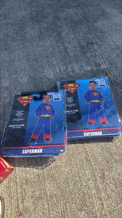 2-Superman kids pretending $20 each or both $35
