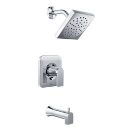 Moen Genta Tub Shower Set Chrome Show
