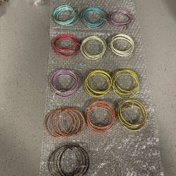 Bracelet Sets - Some With Charms (bulk)