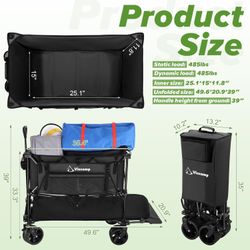 485LBS Double Decker Wagon（Wholesale has good prices）