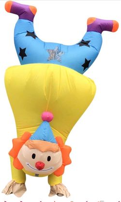 Inflatable clown