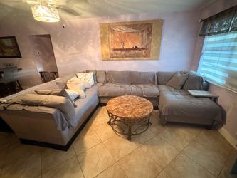 O.B.O. U shape living room couch