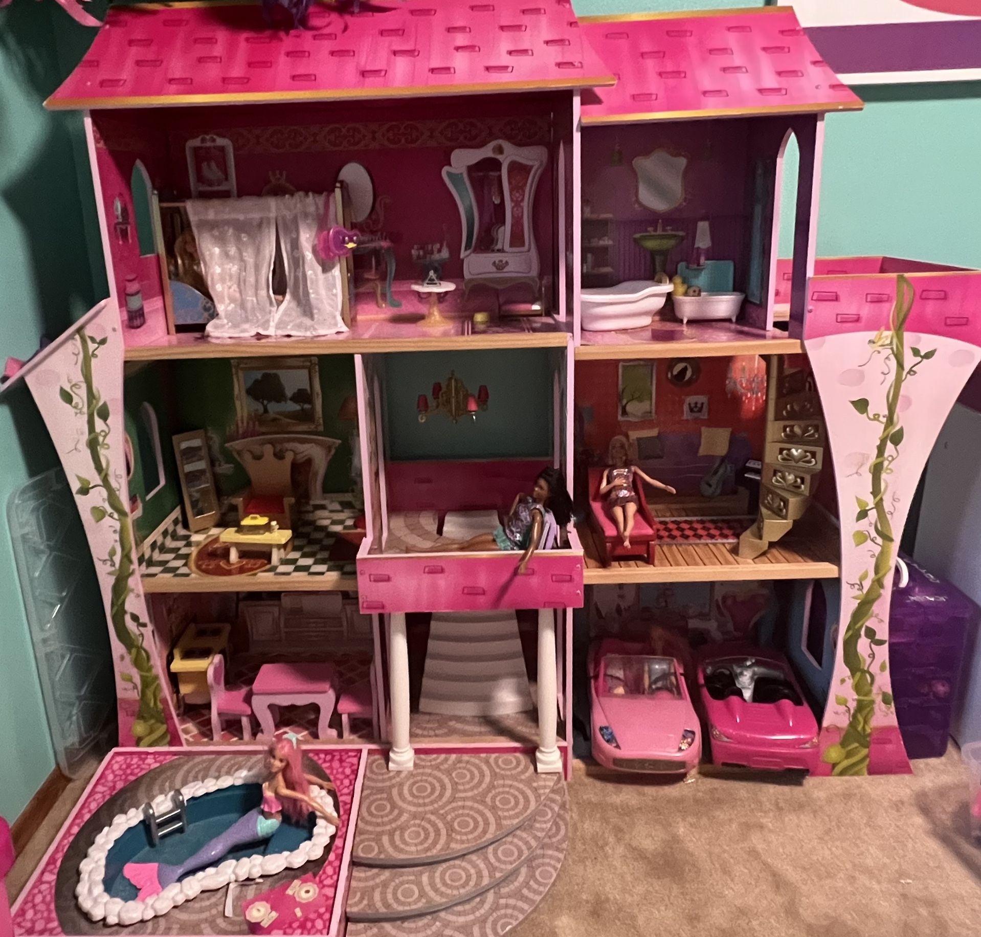 Kidkraft Once Upon a Time Dollhouse Wooden Play House