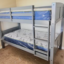 Litera Twin. Size Nueva En Su Caja Incluye Colchones 