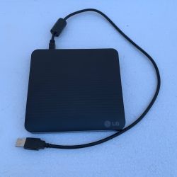 LG Slim Portable DVD Writer for Laptops, Model gp50nb40