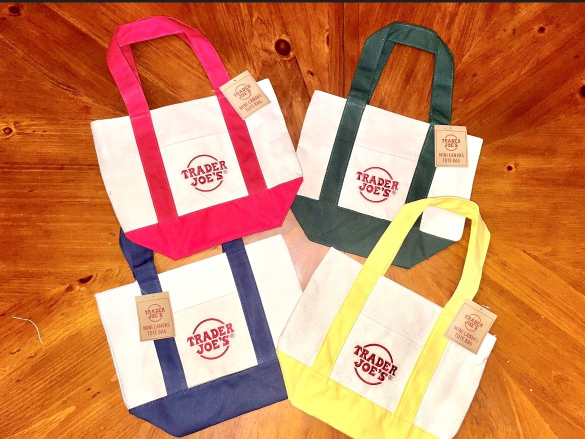 Mini Tote Bags Trader Joes