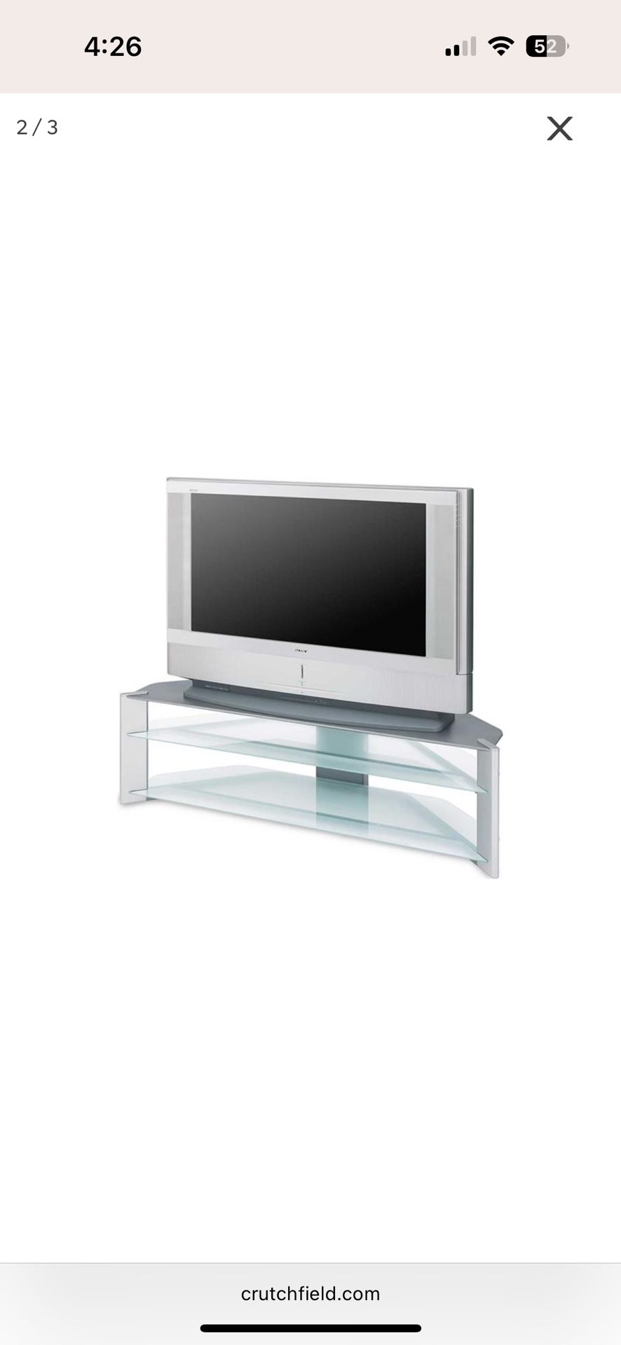 SONY TV STAND MODEL NO. SU-GW11C