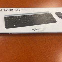 Logitech Slim Combo MK470 Keyboard And Mouse