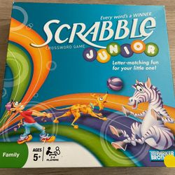 Scrabble Crossword Game Kids Good Condition