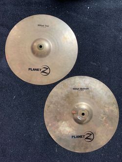 Meinl Planet Z Series 14” Hi Hat Drum Cymbals