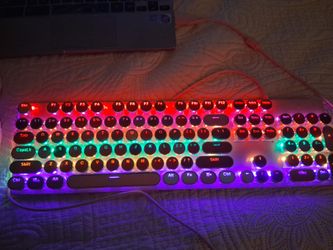 Pink Mechanical Keyboard