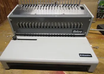 Ibico E-Kombo Electric & Manual Comb Binding Machine MISSING LEVER
