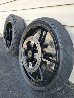Motorcycle rims tires
