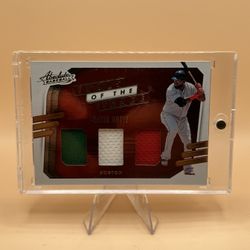 2021 David Ortiz Tools Of The Trade Triple Jersey Card🔥