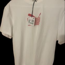 PUMA X TMC T-SHIRT - WHITE/RED LARGE