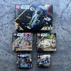 Lego Star Wars 5 SET BUNDLE / * New Sets *