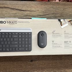 Logitech MK470 Slim Wireless Keyboard and Mouse Combo