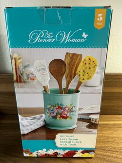 Utensil Crock with Tools- The Pioneer Woman