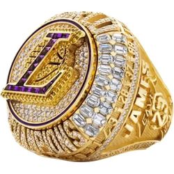Los Angeles LAKERS 2020 Champions Giant Ring