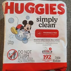 Huggies Wipes 