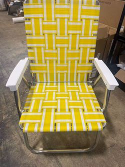 Folding Aluminum Outdoor Patio Lawn Chair