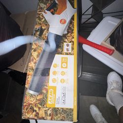 stihl bga 60 36v cordless battery powered handheld leaf blower (bare tool)