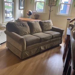 Velvet Ethan Allen Sofa