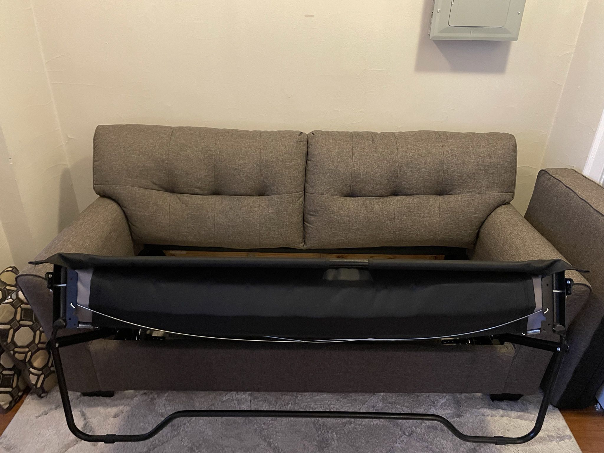 Fold Out Full-Size Couch