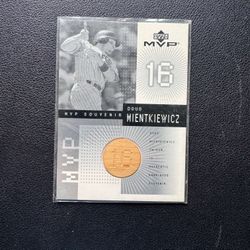 2002 Upper Deck MVP Souvenir Bats Doug Mientkiewicz #B-DM Baseball Card