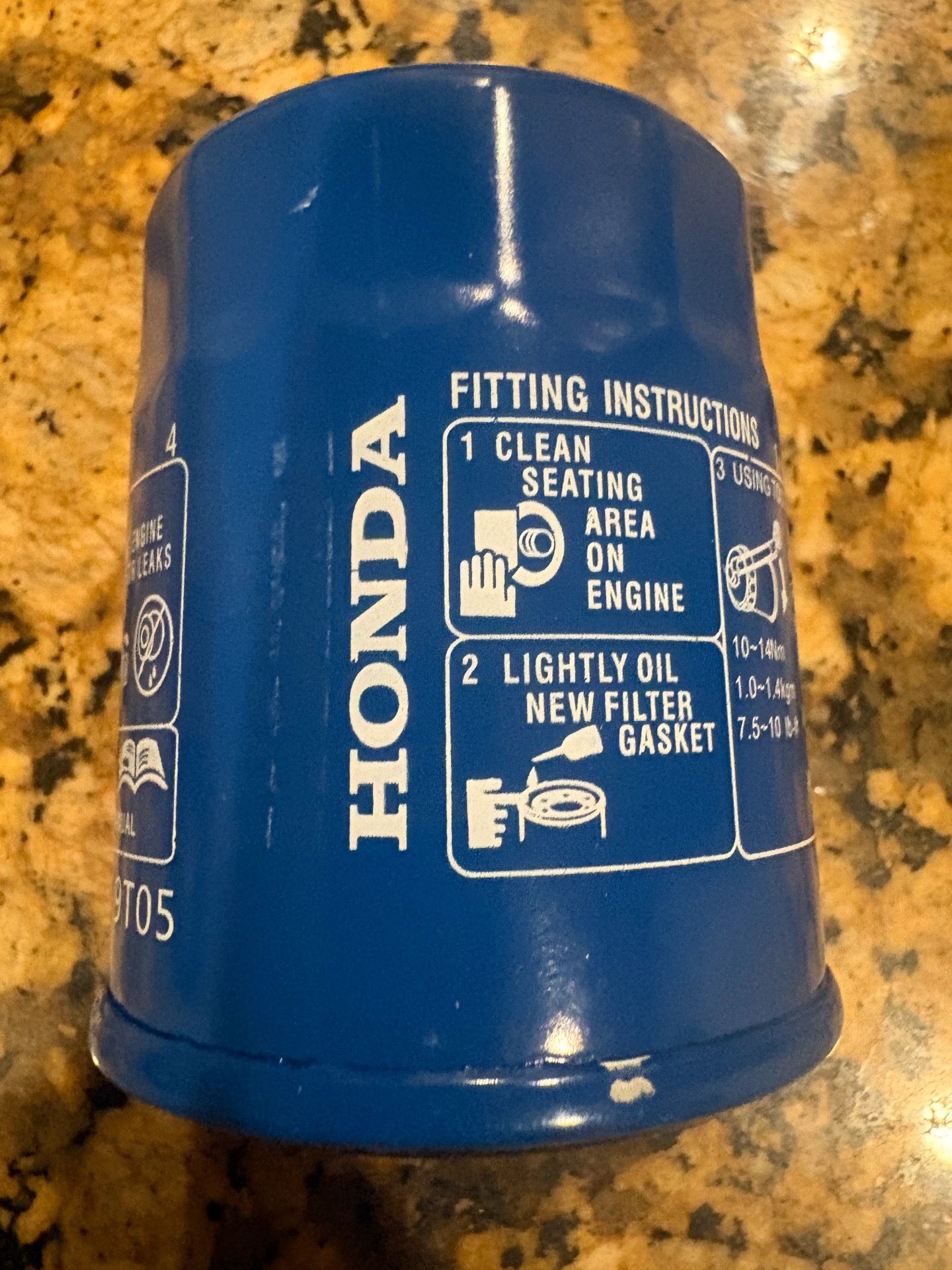 Honda & Acura Engine Oil Filter 15400-PLC