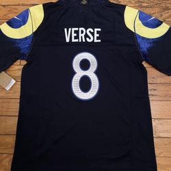 Black Los Angeles Rams Jared verse #8 jersey 